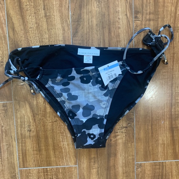 New Robin Piccone Camo Self-Tie Bikini Bottom XS - Picture 2 of 8